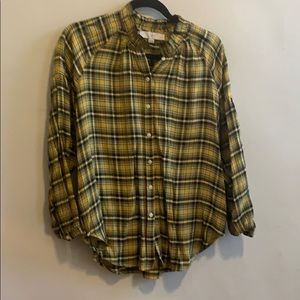 Flannel professional button down